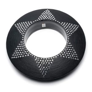 NWT Alexis Bittar Swarovski Crystal Bangle